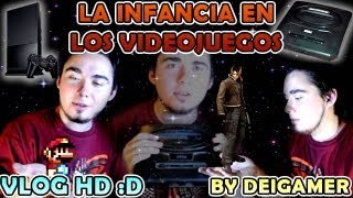 VideoJuegos  La INFANCIA en los VIDEOJUEGOS By DeiGamer VLOG D [upl. by Giulietta]