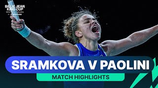 Rebecca Sramkova v Jasmine Paolini  Slovakia v Italy  2024 Billie Jean King Cup Final Highlights [upl. by Gnaoh873]