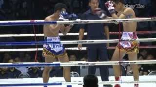 Sagetdao Phetphayathai vsPakorn PK SaenchaiMuaythaiGym Lumpini 972013 Full Fight HD [upl. by Anay]