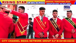 RISING STAR SRSEC SCHOOL UDAIPUR CHAMBA ANNUAL FUNCTION 02 10 2024 [upl. by Osicnarf114]