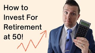 How To Invest For Retirement At 50 To Retire At 55 [upl. by Tessi238]