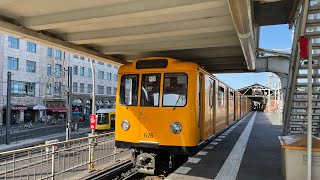 Mitfahrt auf der Linie U1 von Berlin Nollendorfplatz bis Berlin Kottbusser Tor Endhaltestelle [upl. by Atelokin46]