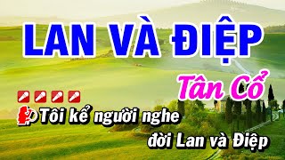 Chuyện Tình Lan Và Điệp Karaoke Vọng Cổ Song Ca  Hoài Phong Organ [upl. by Anirahs]