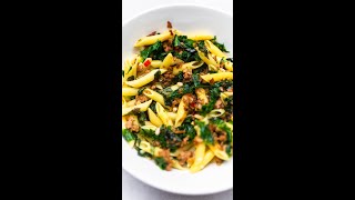 Vegan Kale Recipe Ideas veganrecipes veganpasta veganfood [upl. by Lama]