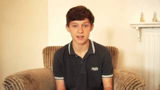 Tom Holland joins the Anthony Nolan register [upl. by Olney]