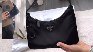 1 Year Quality Review of Prada 2000 Re edition Nylon Mini Bag [upl. by Senskell592]