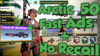 FASTEST🔥☢️ QUICKSCOPING ARCTIC50 GUNSMITH  ARCTIC 50 BEST GUNSMITH IN COD MOBILE  ARCTIC50 CODM [upl. by Uzzial]