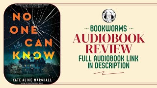 No One Can Know Audiobook Review  Kate Alice Marshall Audiobook [upl. by Erlinna]