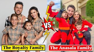 The Anasala Family Vs The Royalty Family Members Real Name And Ages [upl. by Errehs]