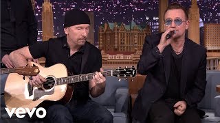 U2  Ordinary Love Live on The Tonight Show [upl. by Assadah452]