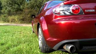 Mazda RX8 Bastuck Exhaust Sound [upl. by Aleydis]