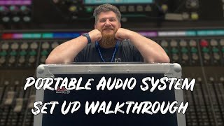 Portable Audio System Set Up Walkthrough [upl. by Orabelle]