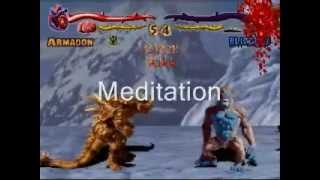 Primal Rage Fatalities PlayStation [upl. by Arreit]