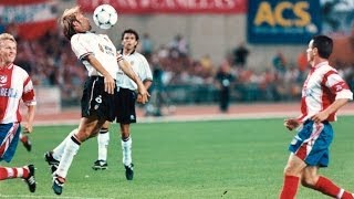 ¿Te atreves a imitar el gol de Mendieta con el Valencia CF [upl. by Thier]