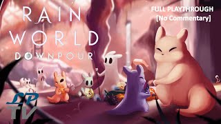 Rain World  The Gourmand  Food Quest  Full Playthrough No Commentary [upl. by Osnofla]