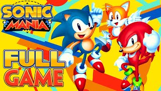 Sonic Mania  WALKTHROUGH Full Game PC [upl. by Hildagard]