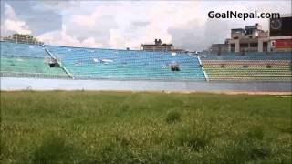 Dasrath Stadium is in pathetic condition ANFA to host A Div Knockout from Bhadra 15 GoalNepal [upl. by Aneala238]