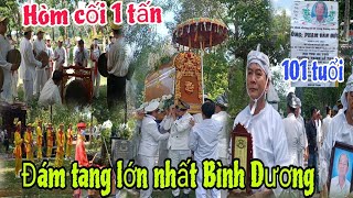 chấn động hoa viên quá lớn luôn rồi đám tang cụ ông đại gia 101 tuổi hòm cối 1 tấn con cháu quá đông [upl. by Olson743]