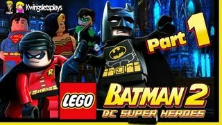 Lego Batman 2  Walkthrough Wii U Part 1 Theatre Encore [upl. by Ssidnak726]