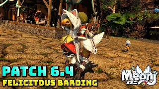 FFXIV Felicitous Chocobo Barding [upl. by Sanoy393]