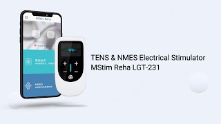 TENS amp NMES Electrical Stimulator MStim Reha LGT231 [upl. by Eilyab]