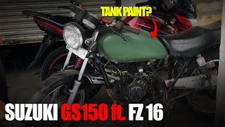 Suzuki GS 150 ft FZ16 Engine ki New Wiring 🔥 [upl. by Sanger]