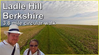 Berkshire 38 mile circular walk Ladle Hill [upl. by Radbun]