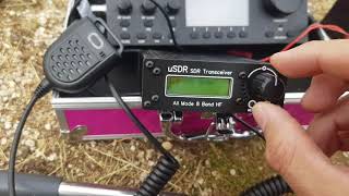 Mini qrp transceiver uSDR SDR qrp sota [upl. by Remle]