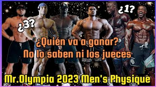 MENS PHYSIQUE OLYMPIA 2023 🏆 ANÁLISIS y PREDICCIÓN  Mi top 5 NI IDEA [upl. by Karney691]