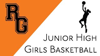 Junior High Basketball Girls  Lakeview High School [upl. by Sitelc732]