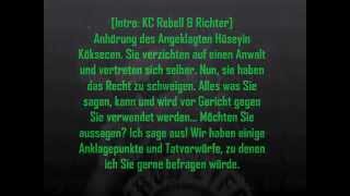 Kc Rebell  Anhörung Lyrics HD by Lyricsdeutschrap [upl. by Anomer890]