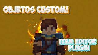 CREA OBJETOS UNICOS 🔥  ITEM EDITOR TUTORIAL EN ATERNOS 🔰 [upl. by Prochoras551]