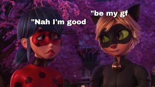 Ladybug amp Cat Noir being icons in the ✨Miraculous Movie✨ reuploaded [upl. by Namyaw]