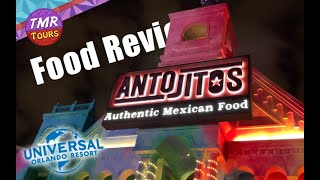 Antojitos Mexican Restaurant FOOD REVIEW Citywalk at Universal Orlando [upl. by Ayimat]