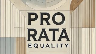 Examples of pro rata and equality share [upl. by Chaffinch]