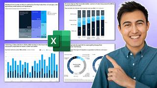 Make Impressive McKinsey Visuals in Excel [upl. by Anneirb580]