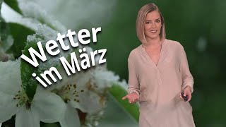 Wetter im März mit Corinna Borau Winter geht wohl in die Verlängerung [upl. by Naginnarb]