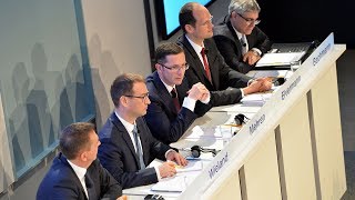 Wintershall Annual Press Conference 2019 QampA session English [upl. by Ludlew]