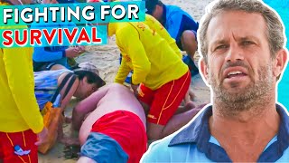 An Unforgettable Rescue Lifeguards Leap into Action to Save 80YearOld in Distress on Bondi [upl. by Naujuj]