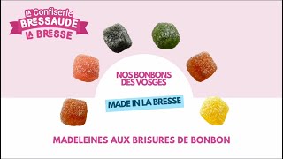 Recette de madeleines aux brisures de bonbon [upl. by Siraval]