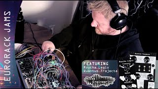 Squelchy atmospheric modular synth patch w Roucha Legio Quantus Trajecta in Noise Engineering case [upl. by Waldner207]