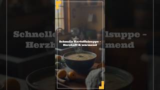 Schnelle Kartoffelsuppe Herzhaft amp in Minuten fertig 🥔🍲 [upl. by Evoy980]