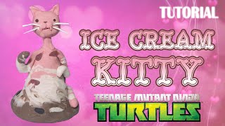 Tutorial Gatito Helado en Plastilina  TMNT  How to make Ice Cream Kitty with Clay [upl. by Ahsemak615]