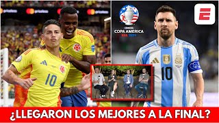 ARGENTINA VS COLOMBIA Lista LA FINAL DE COPA AMÉRICA 2024 MESSI VS JAMES RODRÍGUEZ  Exclusivos [upl. by Gonsalve]