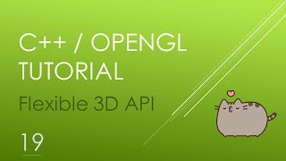 OpenGLC 3D Tutorial 19  Ambient and Diffuse lighting Phong shading [upl. by Horvitz]