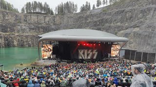 KISS  QUARRY venue  Dalhalla Rättvik  SWEDEN 1207  2023 PHONE QUALITY [upl. by Haman307]