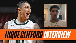 2024 NBA Draft Prospect Interview  Nique Clifford Colorado State [upl. by Nellaf]