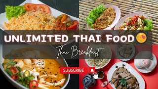 Delicious Thai Breakfast Feast 🍲  Must Try Morning Delights in Bangkok  Unlimited [upl. by Platto]