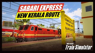 New Kerala V1 Route MSTS  17230  Sabari Express  With WAP4 Palakkad Jn To Ernakulam Town2 msts [upl. by Anaderol868]