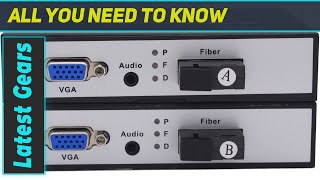 Primeda VGA Over Fiber Extenders Best LongDistance Video Transmission Solution [upl. by Aciraj]